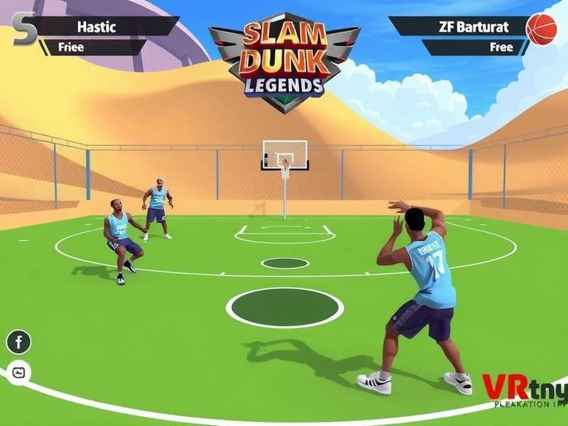 VR Slam Dunk Legends Gameplay